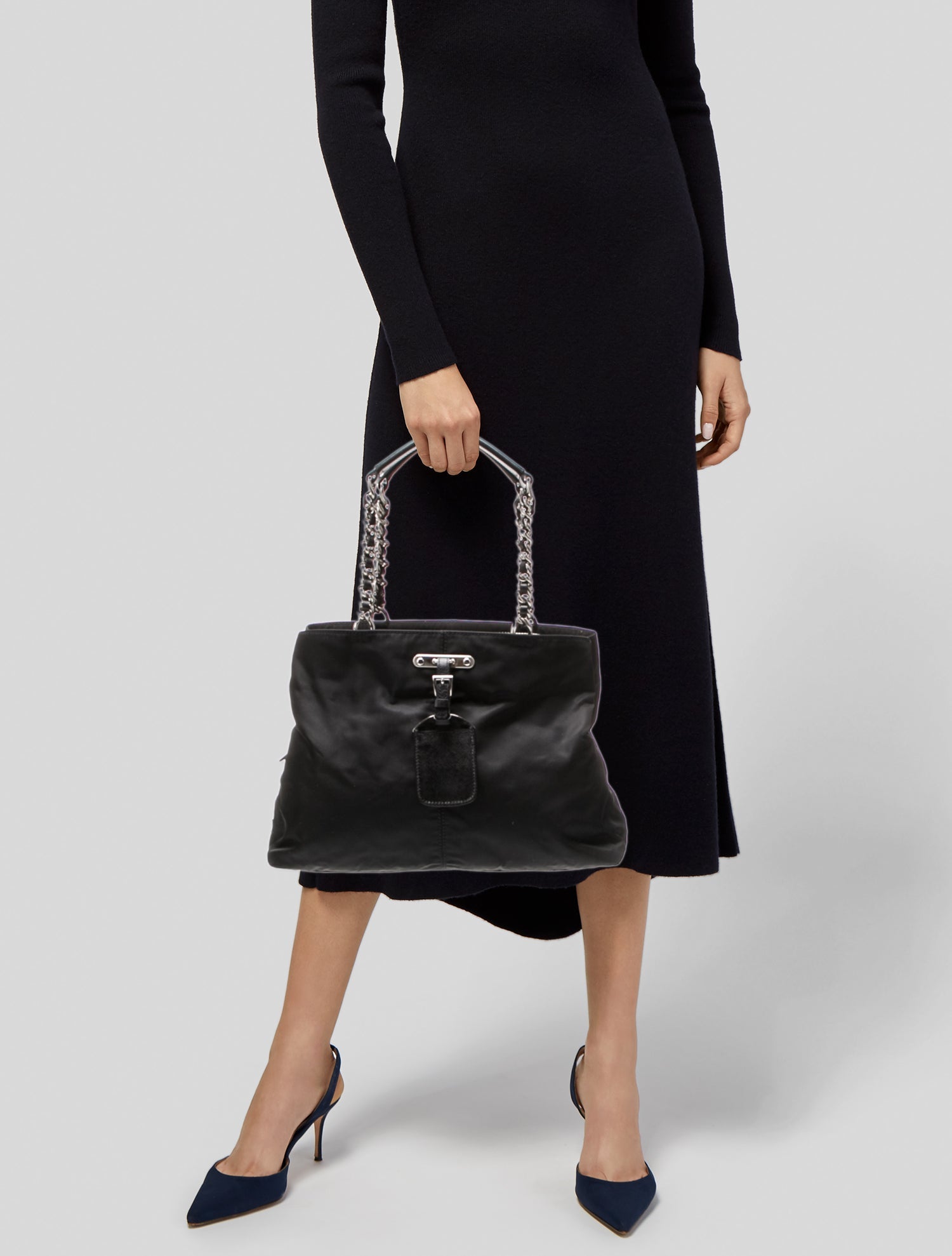 Prada Tessuto Nylon Shoulder Bag